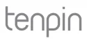 tenpin black & white logo