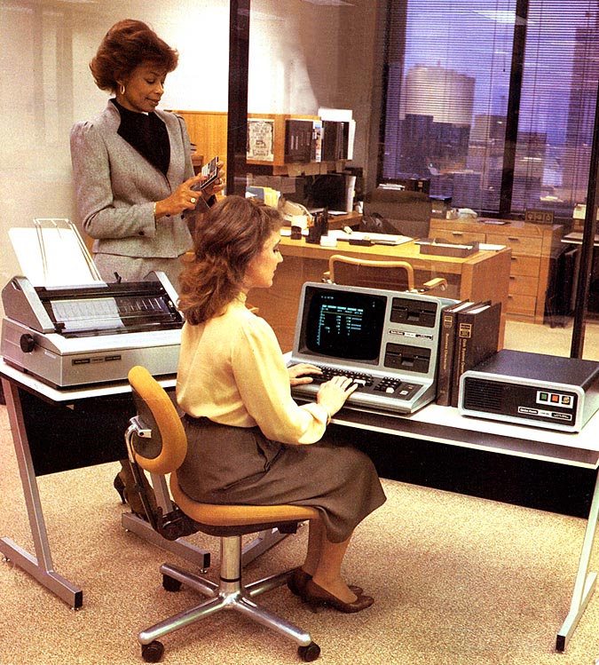 80s office team